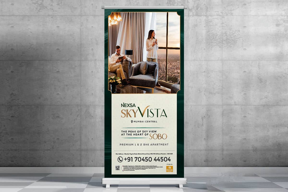 Nexsa Skyvista Standee by Brandniti